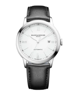 BAUME & MERCIER CLASSIMA acciaio e pelle - M0A10332