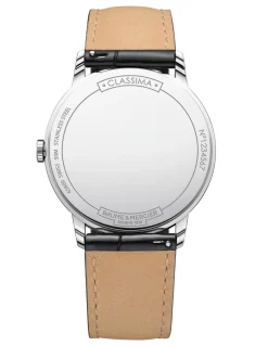 BAUME & MERCIER CLASSIMA acciaio e pelle - M0A10323