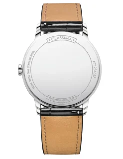 BAUME & MERCIER CLASSIMA acciaio e pelle - M0A10414