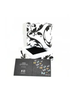 Misis Reef Party Anello Argento rodiato, Smalto corallo turchese e Zirconi AN02905T